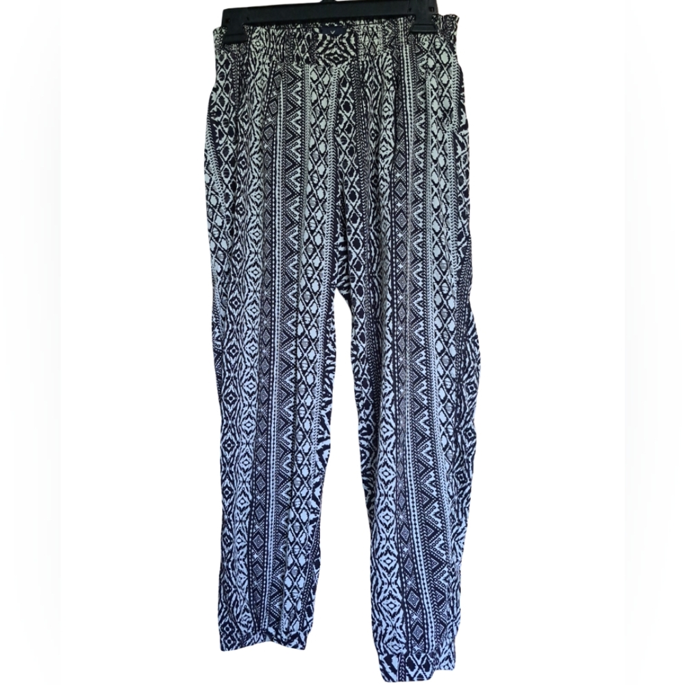 American Eagle Thin Joggers  Black and White Women's  Size XS